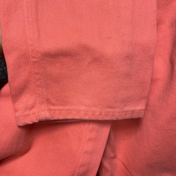 Vintage Wrangler Salmon Orange Jeans 7/8 - Picture 8 of 10